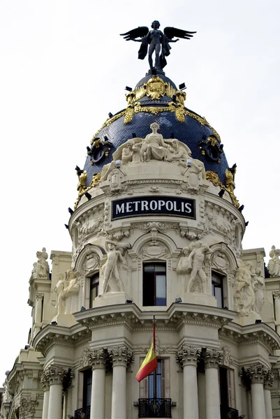 Hotel metropole, madrid, Španělsko — Stock fotografie