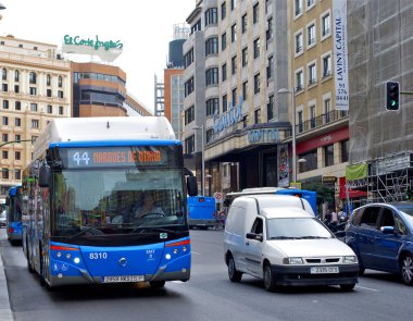 Madrid Caddesi, İspanya.