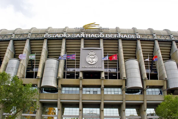 Madrid, Hiszpania: santiago bernabeu stadion Realu Madryt w Madryt, Hiszpania. — Zdjęcie stockowe