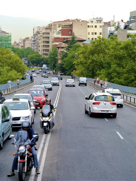 Le strade di Madrid, Spagna — Foto Stock