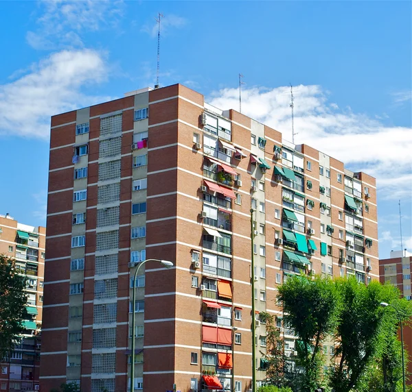 Architectuur van madrid, Spanje — Stockfoto