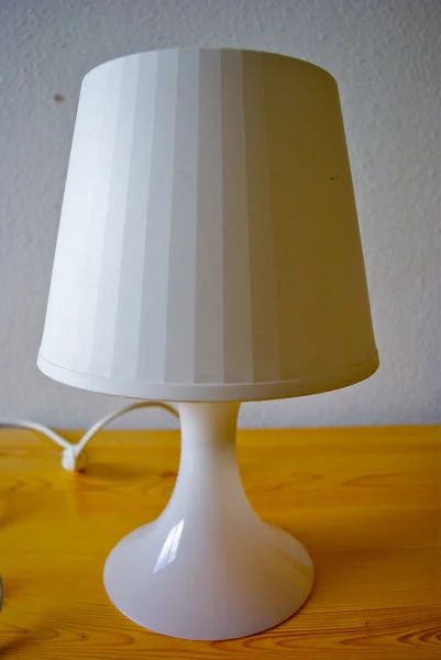 Vit lampa — Stockfoto