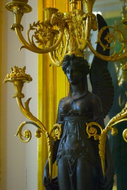 CASTLE FONTAINEBLEAU, ÎLE-DE-FRANCE, FRANCE: Image is taken inside of the Palace of Fontainebleau