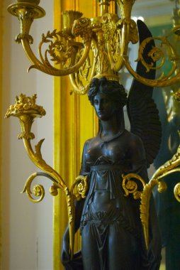 CASTLE FONTAINEBLEAU, ÎLE-DE-FRANCE, FRANCE: Image is taken inside of the Palace of Fontainebleau clipart