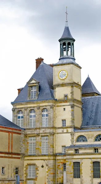 Clock tower of Fontainebleau — Stock Photo, Image