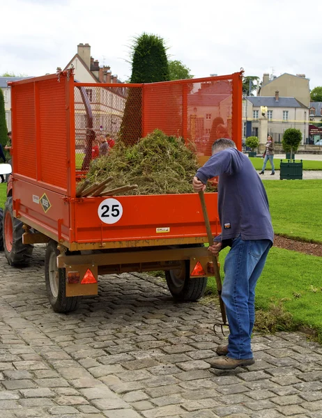 Arbeiten im Freien — Stockfoto