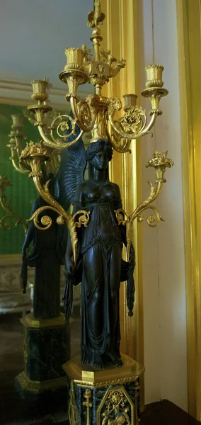 CASTLE FONTAINEBLEAU, ÎLE-DE-FRANCE, FRANCE: Image is taken inside of the Palace of Fontainebleau — Stock Fotó