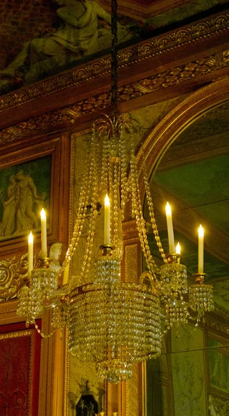 CASTLE FONTAINEBLEAU, jalá-DE-FRANCE, FRANCIA: Imagen tomada dentro del Palacio de Fontainebleau — Foto de Stock