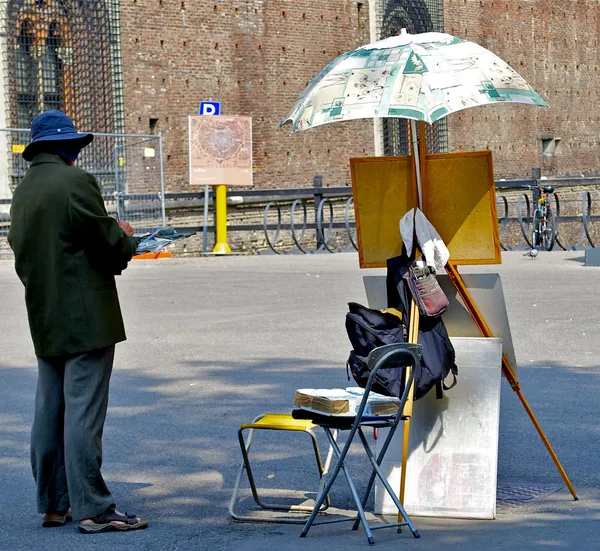 İtalyan ressam — Stok fotoğraf