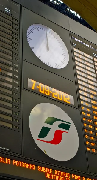 Estación central de ferrocarril (Milano Centrale ) — Foto de Stock