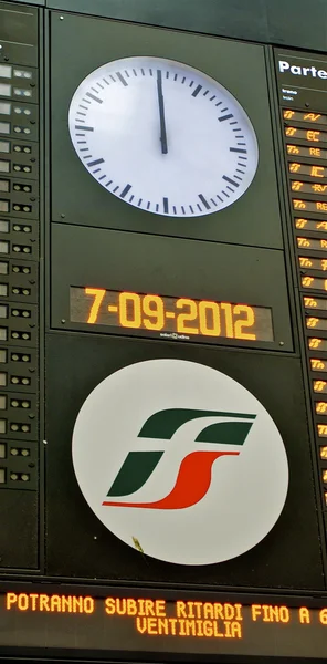 Milan train station — Stock Photo, Image