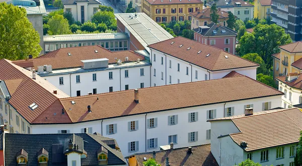 Houses in Switzerland — Stock Photo, Image