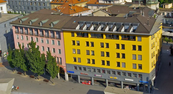 İsviçre evleri — Stok fotoğraf