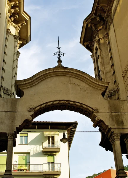 Arquitetura de Bellinzona, Suíça — Fotografia de Stock