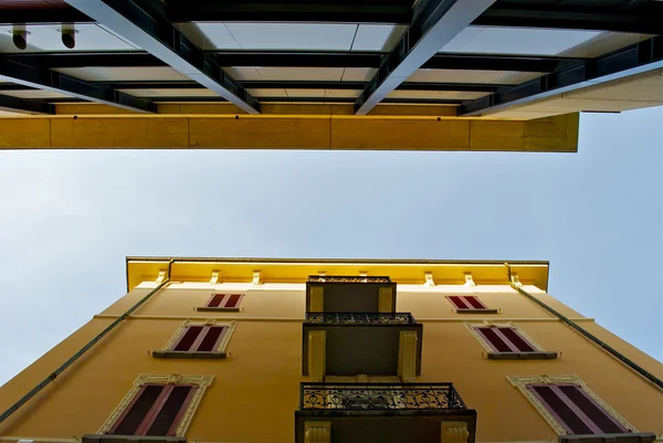 Arquitetura de Bellinzona, Suíça — Fotografia de Stock