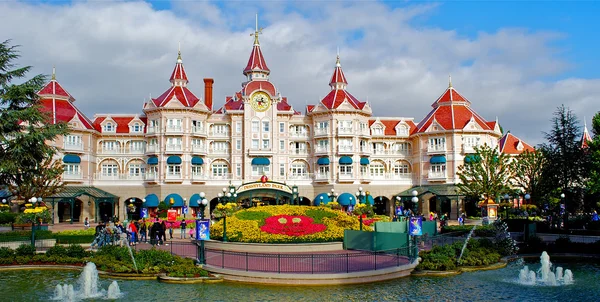 panoramik bir disney Kalesi