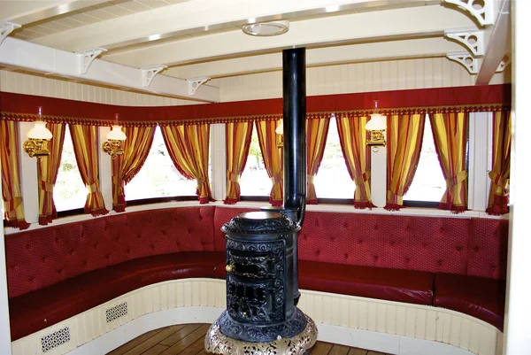Luksusowy pokój na statku — Zdjęcie stockowe