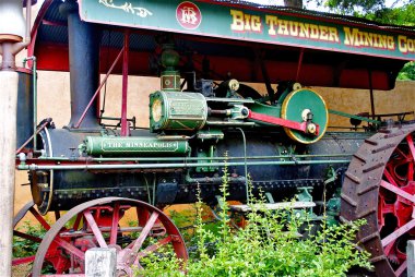 frontierland içinde lokomotif