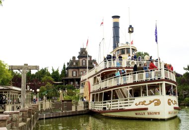Molly kahverengi gemisi uzakta disneyland