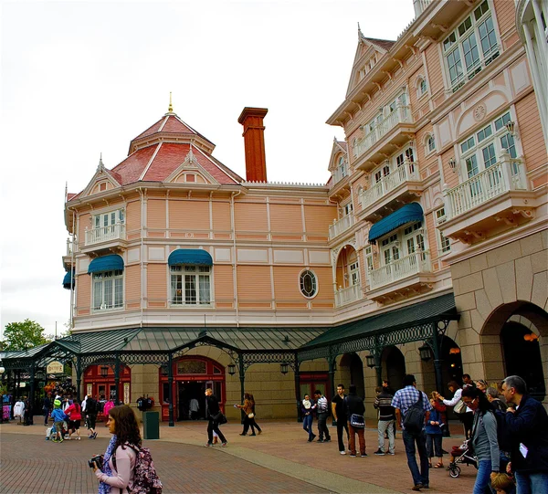 Disney entrance castle — Stock Photo, Image