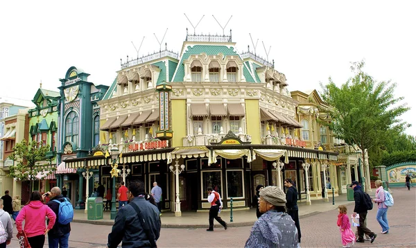 Huvudgatan i disneyland — Stockfoto