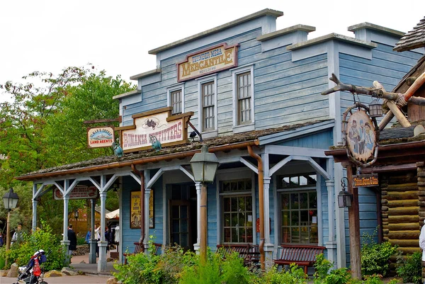 Salon in de frontierland — Stockfoto