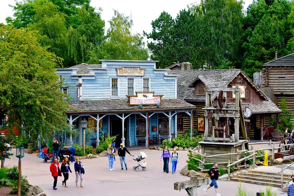 Weergave van het deel van het disneyland — Stockfoto