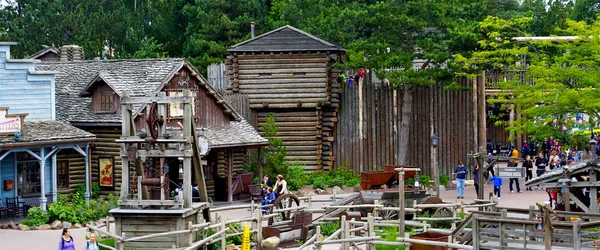 Vue de la partie du Disneyland — Photo