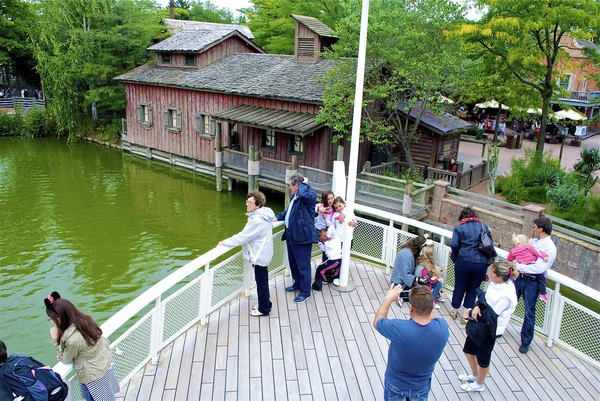 ディズニーランドの一部のビュー — ストック写真