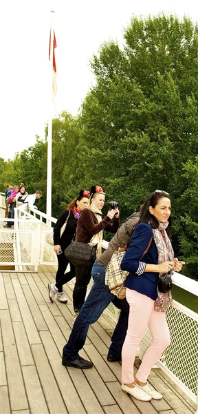 On the cruise boat — Stock Photo, Image