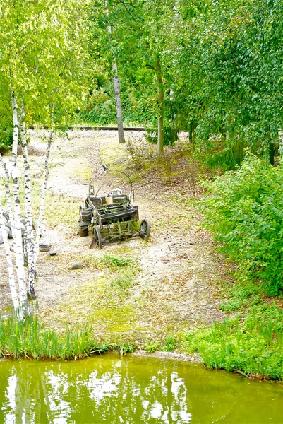 Vieja máquina rota — Foto de Stock