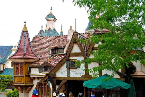 Village in the Disneyland in Paris — Stock Photo, Image