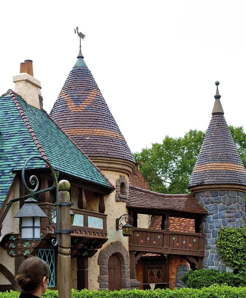 Small village in the Disneyland — Stock Photo, Image