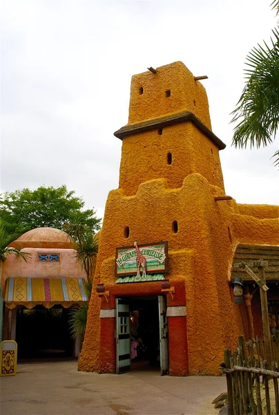 Decorative house in arabian style in the Disneyland — Stock Photo, Image