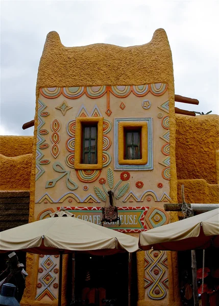 Decorative house in arabian style in the Disneyland — Stock Photo, Image