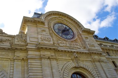 Clock, musee d'orsay, paris, Fransa