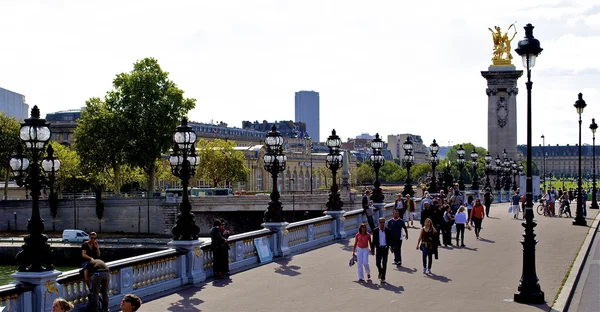 On the Bridge Alexandr 3 — Stock Photo, Image