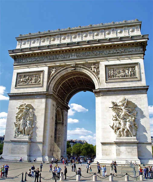 Arc de Triomphe du Carrousel, Parijs, Frankrijk — Stockfoto