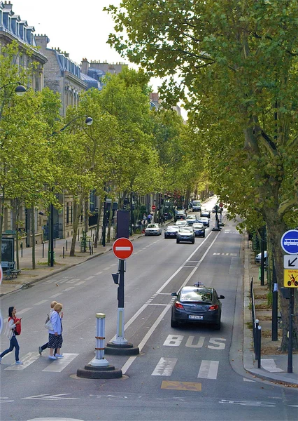 Straße von Paris, Frankreich — Stockfoto