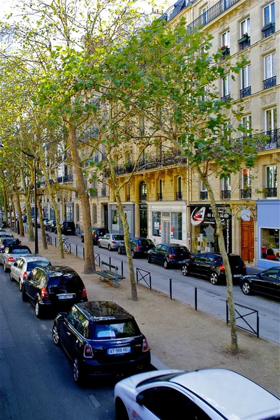 Rue et trafic de Paris — Photo