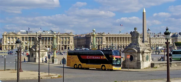 Place de la Concorde, Paris, Frankrike — Stockfoto