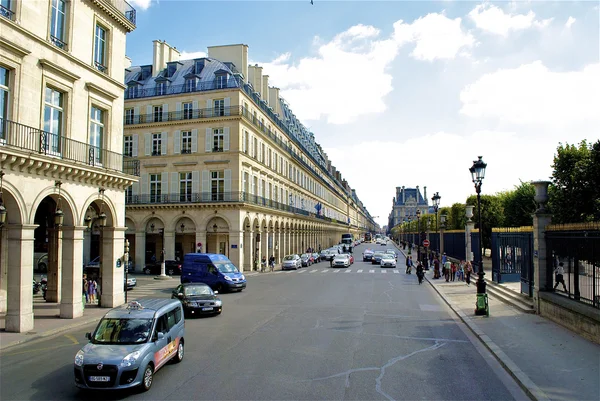 Straße von Paris, Frankreich — Stockfoto