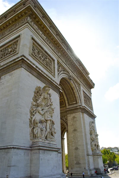 Arc de Triomphe du Carrousel, Parijs, Frankrijk — Stockfoto