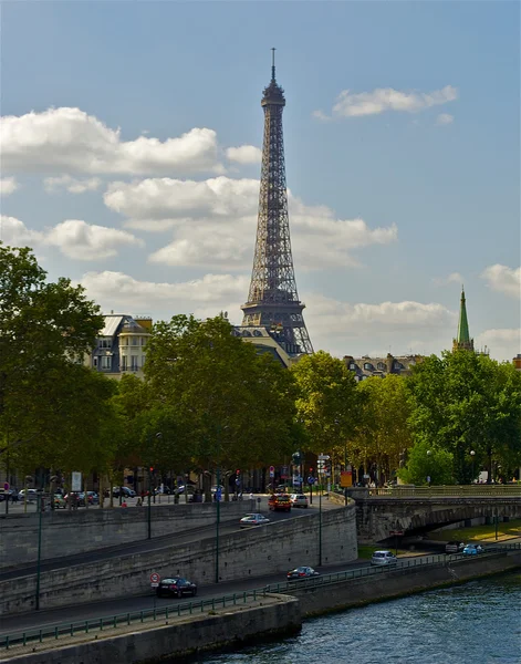 Эйфелева башня, Франция — стоковое фото