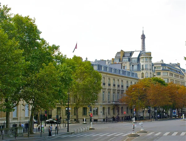 Straße von Paris — Stockfoto