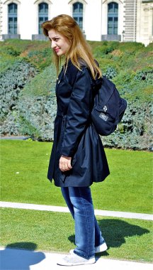 kamera için kız poz