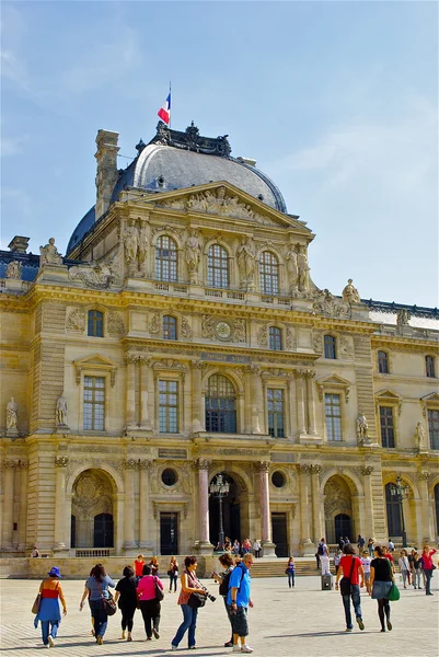 Muzeum Louvre, Paryż, Francja — Zdjęcie stockowe