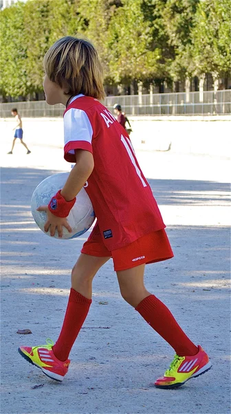 Little footballer — Stock Photo, Image