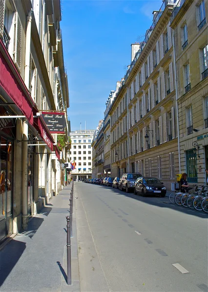 Straat van Parijs, Frankrijk — Stockfoto