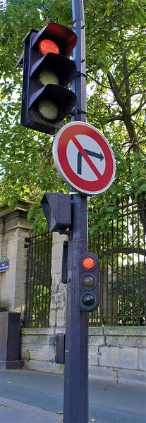 Traffic light post — Stock Photo, Image